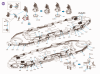 Very Fire VF700009 USS Missouri BB-63 Detail Up Set for VeryFire 1/700